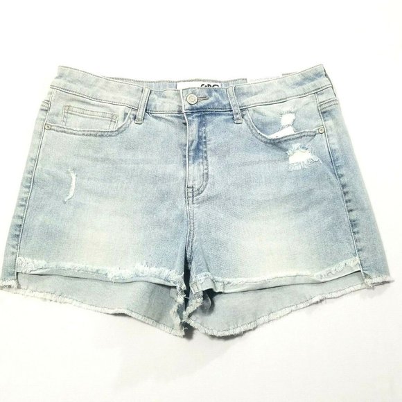 G by‎ Guess Women's Hem Denim Short Stella … - Picture 1 of 9